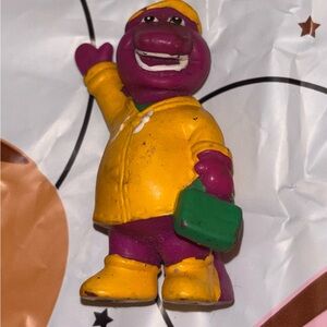 vintage 1993 Lyons Group Barney the Dinosaur PVC figure
